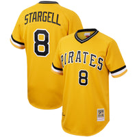 Willie Stargell Pittsburgh Pirates Cooperstown Collection Authentic Jersey - Gold