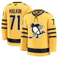 Pittsburgh Penguins Evgeni Malkin Gold Alternate Premium Player Jersey
