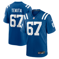 Indianapolis Colts Luke Tenuta Royal Team Game Jersey