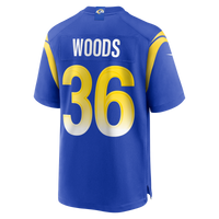 Los Angeles Rams Charles Woods Royal Game Jersey