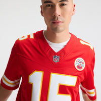 Kansas City Chiefs Patrick Mahomes Red Team Vapor F.U.S.E. Stitched Limited Jersey