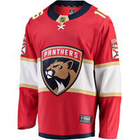 Florida Panthers Aleksander Barkov Red Breakaway Jersey