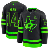 Dallas Stars Jamie Benn Black Alternate Premium Jersey