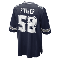 Dallas Cowboys Tyler Booker Navy Team Game Jersey