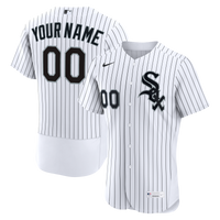 Chicago White Sox White Home Authentic Custom Jersey