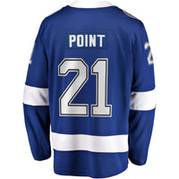 Tampa Bay Lightning Brayden Point Blue Breakaway Jersey