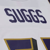 Baltimore Ravens Terrell Suggs White 2003 Legacy Replica Player Jersey