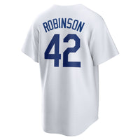 Brooklyn Dodgers Jackie Robinson White Cooperstown Collection Jackie Robinson Day Jersey