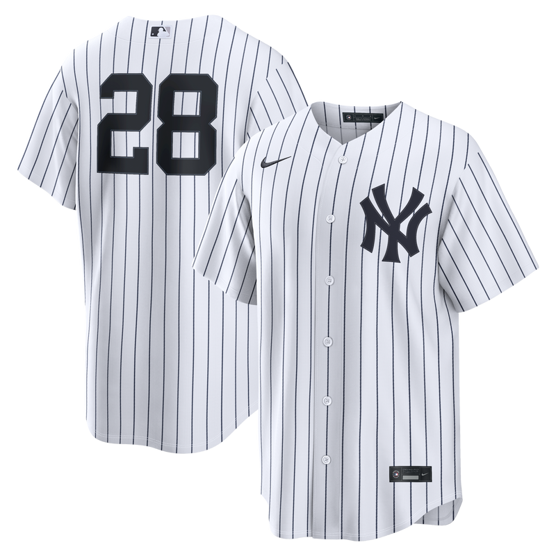 New York Yankees Austin Wells White Home Replica Jersey