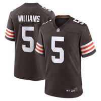 Cleveland Browns Quincy Williams Brown Team Game Jersey