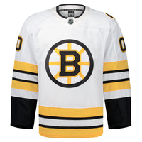 Boston Bruins White Away Authentic Pro Custom Jersey