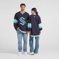 Seattle Kraken Deep Sea Blue Home Premium Jersey
