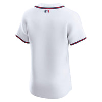 Atlanta Braves White Home Elite Jersey
