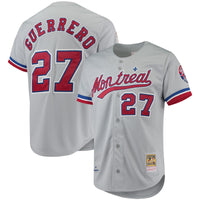 Montreal Expos Vladimir Guerrero Gray Cooperstown Collection Authentic Jersey