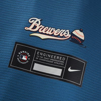 Milwaukee Brewers Mineral Blue 2026 City Connect Stadium Jersey