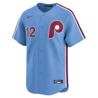 Philadelphia Phillies Kyle Schwarber Light Blue Alternate Limited Jersey