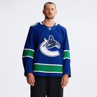 Vancouver Canucks Blue Home Authentic Pro Jersey