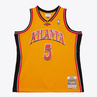 Atlanta Hawks Josh Smith 2004 Alternate Authentic Jersey - Yellow