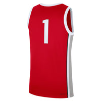 #1 Scarlet Ohio State Buckeyes Road Replica Jersey