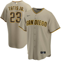 San Diego Padres Fernando Tatis Jr. Tan Alternate Replica Player Jersey