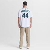 Seattle Mariners Julio Rodríguez White Home Replica Jersey