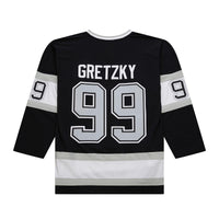 Los Angeles Kings Wayne Gretzky Black Big & Tall 1992/93 Blue Line 2.0 Jersey