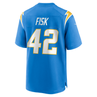 Los Angeles Chargers Tucker Fisk Powder Blue Team Game Jersey