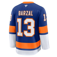 New York Islanders Mathew Barzal Royal Home Premium Jersey