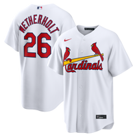 St. Louis Cardinals JJ Wetherholt White Home Replica Jersey