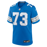 Detroit Lions Christian Mahogany Blue Team Game Jersey