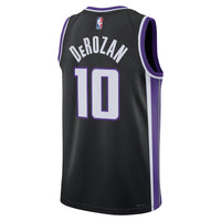 Sacramento Kings Icon Edition Swingman Jersey - Black - DeMar DeRozan
