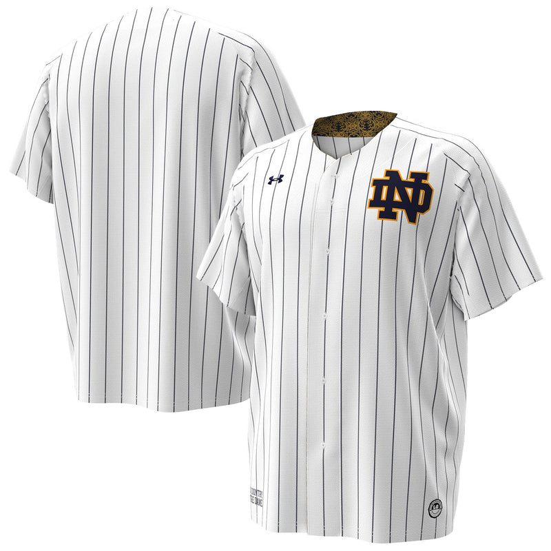 Notre Dame Fighting Irish Replica Baseball Jersey - White
