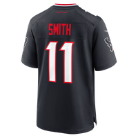 Houston Texans Tremon Smith Navy Team Game Jersey