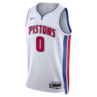 Detroit Pistons Association Edition Swingman Jersey - White - Jalen Duren