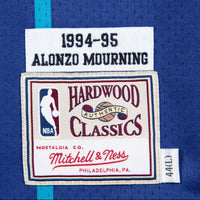 Charlotte Hornets Authentic Jersey Alternate Alonzo Mourning 1994-95