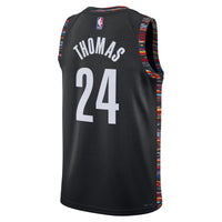 Brooklyn Nets 2025/26 City Edition Swingman Jersey - Black - Cam Thomas