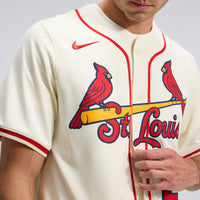St. Louis Cardinals Lars Nootbaar Cream Alternate 2 Limited Jersey