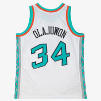 NBA Hakeem Olajuwon 1996 Swingman Authentic Jersey All-Star - White