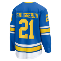 St. Louis Blues Jimmy Snuggerud Blue Home Breakaway Jersey