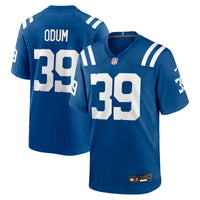 Indianapolis Colts George Odum Royal Team Game Jersey