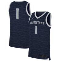 #1 Navy Georgetown Hoyas Replica Jersey