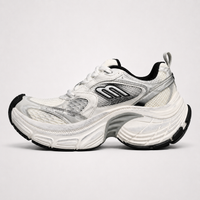 Balenciaga 10XL Sneakers White Silver - Unisex