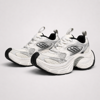 Balenciaga 10XL Sneakers White Silver - Unisex