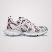 Balenciaga 3XL Extreme Laces Sneakers White Red Blue - Unisex