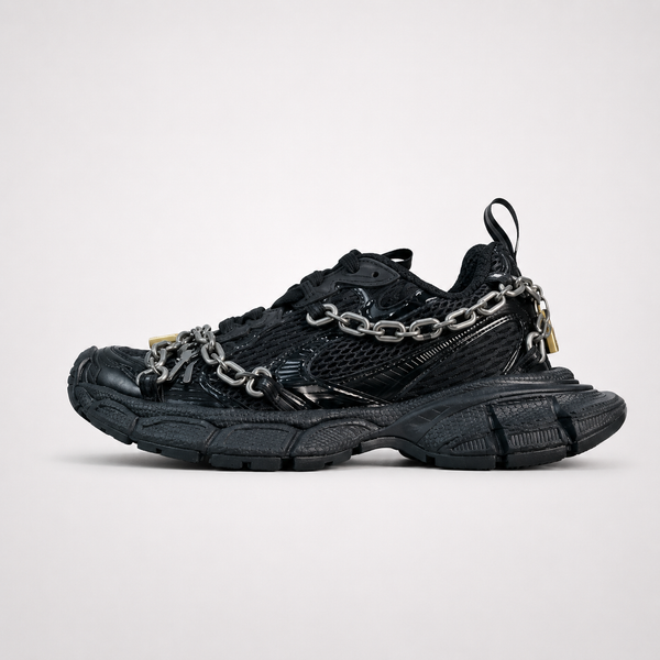 Balenciaga Phantom Black sneaker, side profile view
