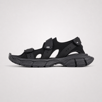 Balenciaga Tourist Sandals Black - Unisex