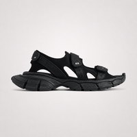 Balenciaga Tourist Sandals Black - Unisex
