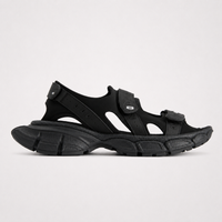 Balenciaga Tourist Sandals Black - Unisex