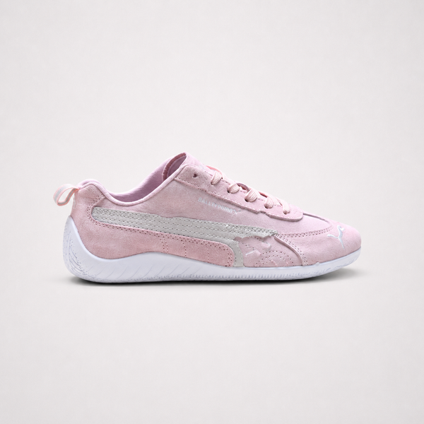 Balenciaga x Puma Speedcat Suede sneaker, angled three-quarter view