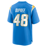 Los Angeles Chargers Bud Dupree Powder Blue Team Game Jersey